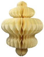 10 Inch Honeycomb Chandelier Decoration - 3-Pack - MULTIPLE COLORS