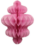 10 Inch Honeycomb Chandelier Decoration - 3-Pack - MULTIPLE COLORS