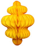 10 Inch Honeycomb Chandelier Decoration - 3-Pack - MULTIPLE COLORS