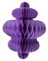 10 Inch Honeycomb Chandelier Decoration - 3-Pack - MULTIPLE COLORS