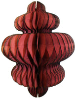 10 Inch Honeycomb Chandelier Decoration - 3-Pack - MULTIPLE COLORS