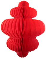 10 Inch Honeycomb Chandelier Decoration - 3-Pack - MULTIPLE COLORS
