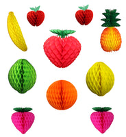 Large Honeycomb Fruit Decorations