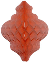 11 Inch Honeycomb Lantern Decoration - 6-Pack - MULTIPLE COLORS