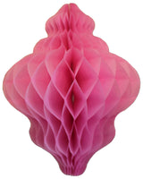 11 Inch Honeycomb Lantern Decoration - 6-Pack - MULTIPLE COLORS