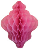 11 Inch Honeycomb Lantern Decoration - 6-Pack - MULTIPLE COLORS
