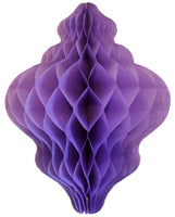 11 Inch Honeycomb Lantern Decoration - 6-Pack - MULTIPLE COLORS