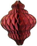 11 Inch Honeycomb Lantern Decoration - 6-Pack - MULTIPLE COLORS
