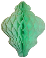 11 Inch Honeycomb Lantern Decoration - 6-Pack - MULTIPLE COLORS