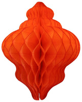 11 Inch Honeycomb Lantern Decoration - 6-Pack - MULTIPLE COLORS