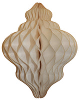 11 Inch Honeycomb Lantern Decoration - 6-Pack - MULTIPLE COLORS