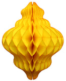 11 Inch Honeycomb Lantern Decoration - 6-Pack - MULTIPLE COLORS