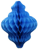 11 Inch Honeycomb Lantern Decoration - 3-Pack - MULTIPLE COLORS