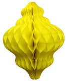 11 Inch Honeycomb Lantern Decoration - 6-Pack - MULTIPLE COLORS