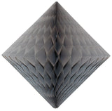 2-Pack 18 Inch Honeycomb Diamond Decorations - Solid Colors