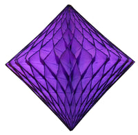 2-Pack 18 Inch Honeycomb Diamond Decorations - Solid Colors