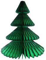 12 Inch Honeycomb Christmas Tree - Solid Colors (3-pack)