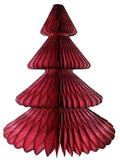 12 Inch Honeycomb Christmas Tree - Solid Colors (single tree)