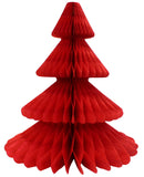 12 Inch Honeycomb Christmas Tree - Solid Colors (3-pack)