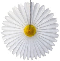 Daisy Tissue Paper Fan - 3-Pack - MULTIPLE SIZES