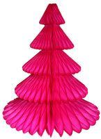 17 Inch Honeycomb Christmas Tree - Solid Colors (single tree)
