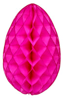 Large 18 Inch Honeycomb Egg Decoration - MULTIPLE COLORS (single egg)