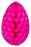 Large 18 Inch Honeycomb Egg Decoration - MULTIPLE COLORS (single egg)