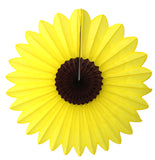 Sunflower Tissue Fans - 6-pack - MULTIPLE SIZES