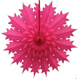 19 Inch Tissue Snowflake - Solid Colors (3-pack)