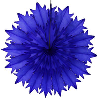 19 Inch Tissue Snowflake - Solid Colors (3-pack)