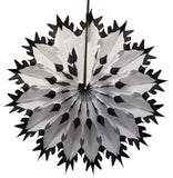 19 Inch Tissue Snowflake - Dip-Dyed Edges (3-pack)