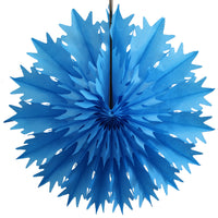 19 Inch Tissue Snowflake - Solid Colors (3-pack)