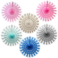 22 Inch Tissue Snowflakes (12-pack)