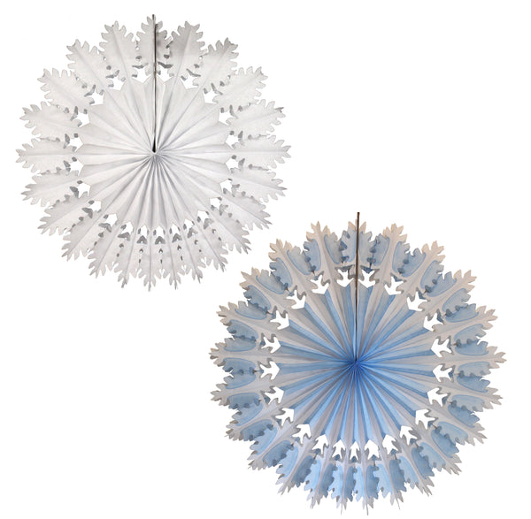 26 Inch Extra-Large Tissue Paper Snowflake Decorations (Single Snowflake)