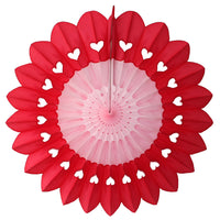 3-Pack 27 Inch Valentine's Heart Fanbursts - MULTIPLE OPTIONS