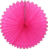 27 Inch Extra-Large Deluxe Tissue Fans - 6-pack - MULTIPLE COLOR OPTIONS