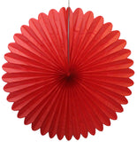 27 Inch Extra-Large Deluxe Tissue Fans - 6-pack - MULTIPLE COLOR OPTIONS