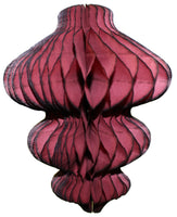 8 Inch Honeycomb Ornament Decoration - 6-Pack - MULTIPLE COLORS