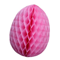 3-Pack 9 Inch Honeycomb Easter Egg Decoration - MULTIPLE COLORS