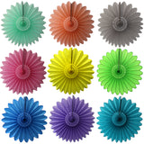 27 Inch Tissue Fanbursts - 6-pack - MULTIPLE COLOR OPTIONS