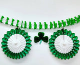 13 Inch Honeycomb Shamrock - MULTIPLE PACK OPTIONS