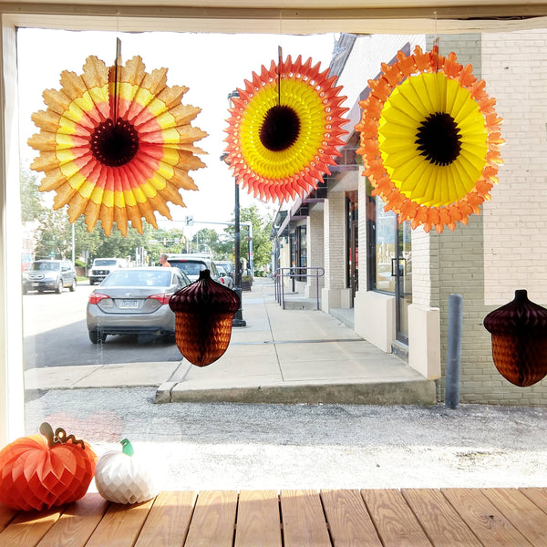 Honeycomb Apple Decoration