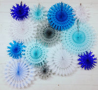 26 Inch Extra-Large Tissue Paper Snowflake Decorations (Single Snowflake)