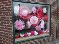 3-Pack 27 Inch Valentine's Heart Fanbursts - MULTIPLE OPTIONS