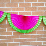 Watermelon Themed 10 Foot Bunting Garland