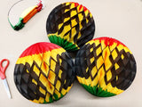 6-Piece Kwanzaa Honeycomb Decoration Set