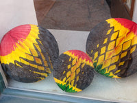 6-Piece Kwanzaa Honeycomb Decoration Set