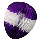 6-Pack 12 Inch Striped Easter Egg Decorations - MULTIPLE COLORS
