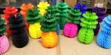 Rainbow Themed 13 Inch Pineapple Decorations (6-Piece)