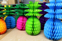 13 Inch Honeycomb Pineapple Decoration - Solid (3-pack)